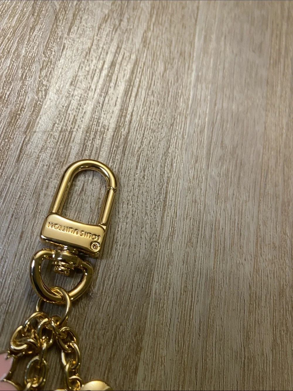Louis Vuitton bag charm